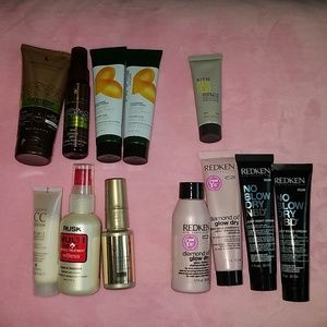 New Haircare Bundle (12 travel/sample size) w/bag